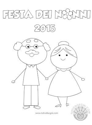 Disegni Festa Dei Nonni 2015 TuttoDisegni