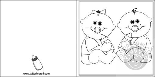 Biglietti Auguri Nascita Figlia Biglietto D'Auguri Per Neonati