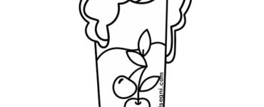 gelato da colorare