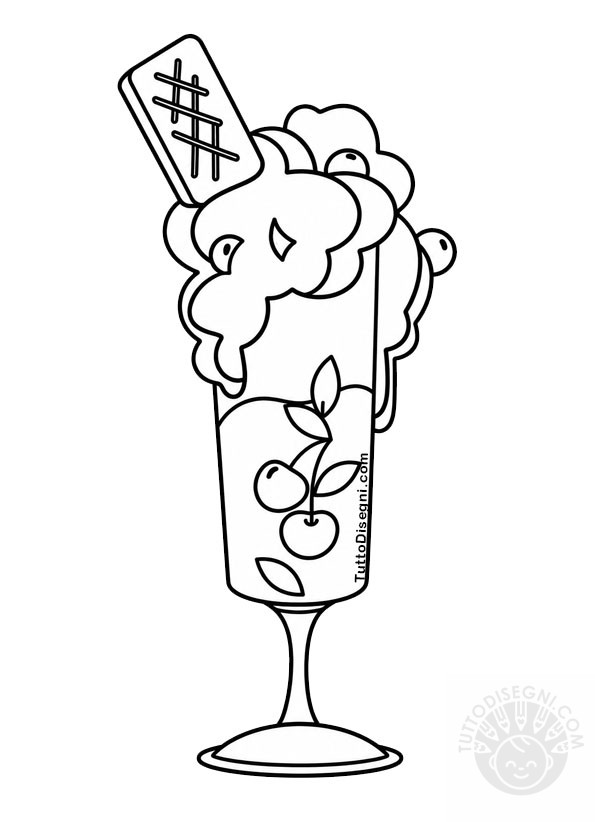 Gelato da colorare 3 gelato da colorare