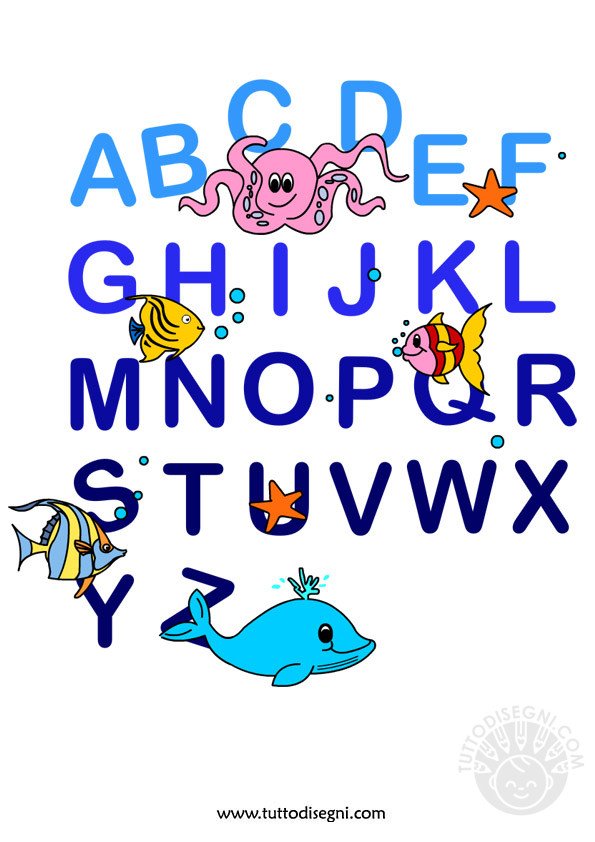 alfabeto mare
