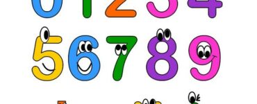 i numeri colorati