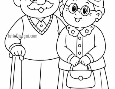 Nonni da colorare 3 nonni da colorare 1
