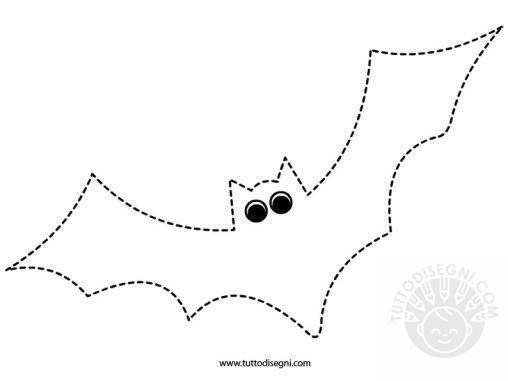 sagoma pipistrello