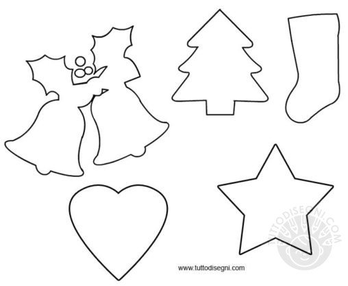 sagome natale
