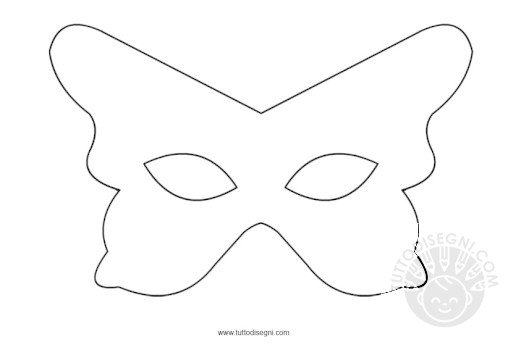 maschera farfalla41