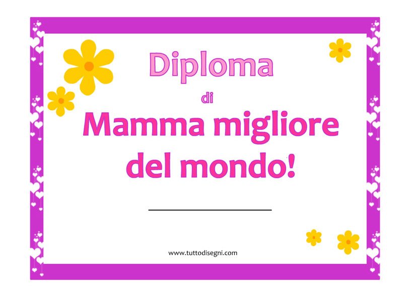 diploma mamma