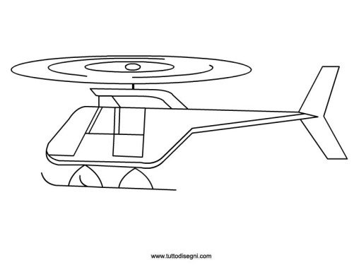 disegno elicottero