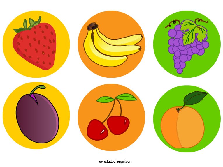 etichette frutta