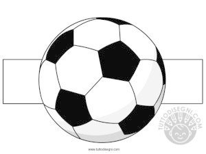 Festone Maxi Buon Compleanno Palloni Da Calcio Mt.6