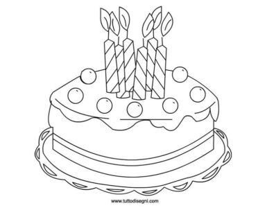 torta compleanno candele