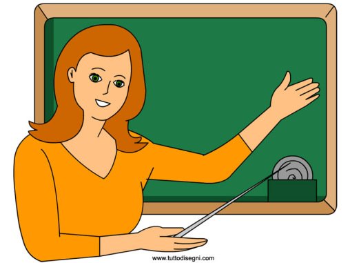 maestra lavagna