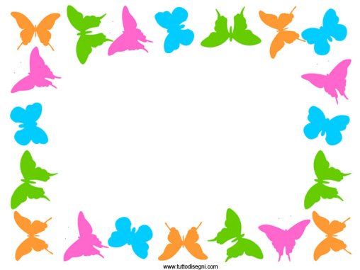 cornicetta farfalle
