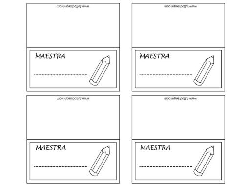 segnaposto maestre 2