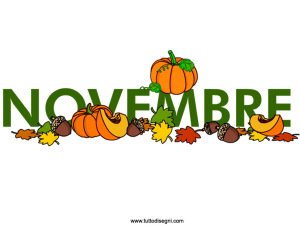 Novembre: mese da stampare - TuttoDisegni.com