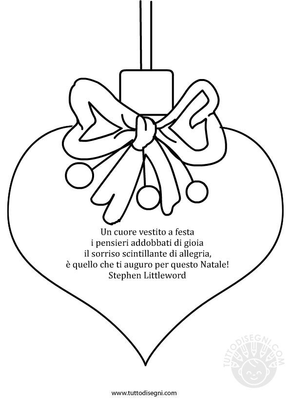 cuore frase natale