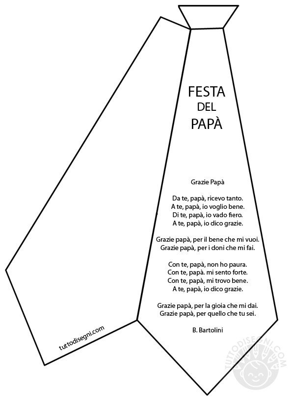 cravatta poesia festa papa 2