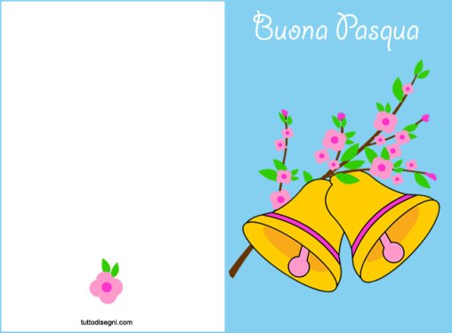 biglietto campane pasqua