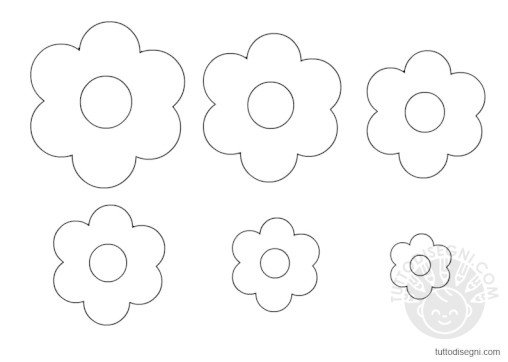 fiori varie grandezze