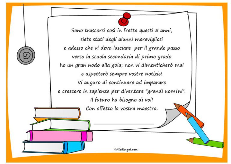 Fine Anno Idee Regalo Per Alunni Di Quinta