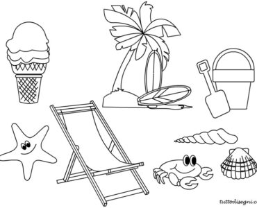 set disegni estate