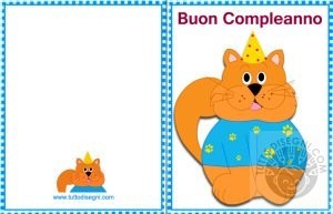 Biglietto D'Auguri Gotico Con Gatto | 145x145 Mm | Carta FSC 350 G/m² Con Busta | Prodotto In UK | Ideale Per Compleanno E Anniversario