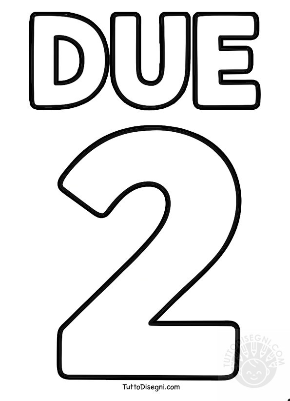 Numero 2 scheda didattica