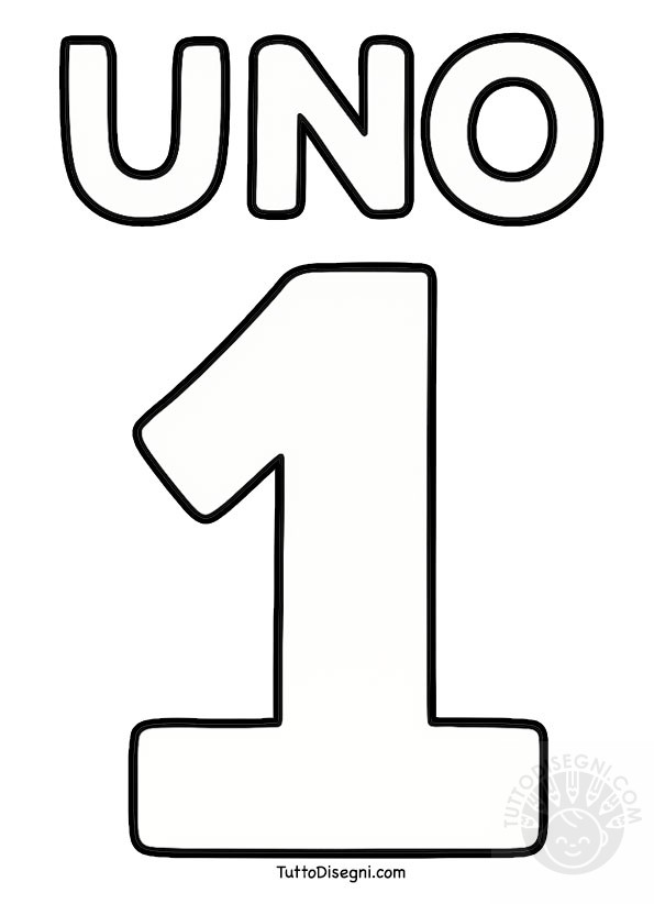 numero uno scheda