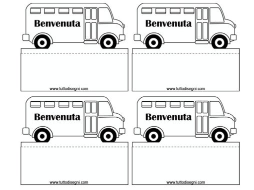 segnaposti benvenuta