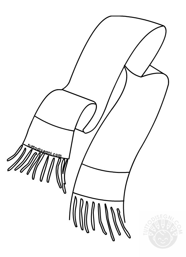 sciarpa da colorare verticale