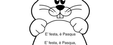 filastrocca pasqua coniglio