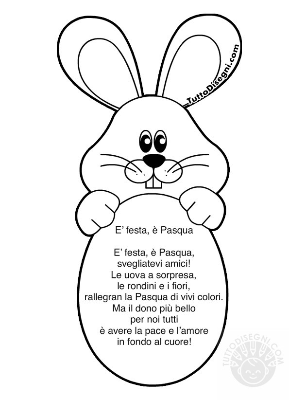 filastrocca pasqua coniglio