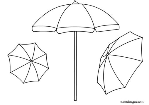 sagome ombrelloni