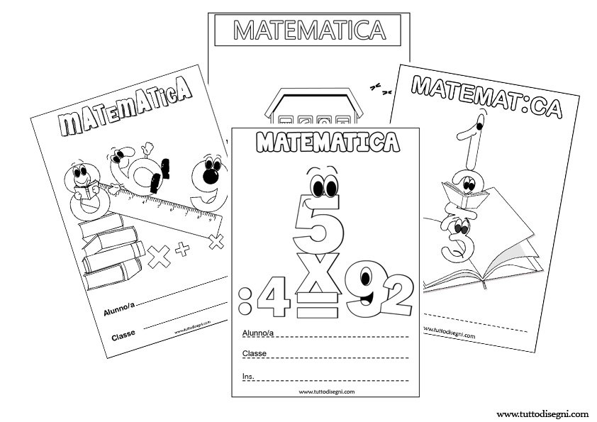 10 copertine matematica