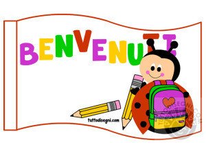Bandierina benvenuti