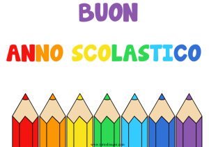 Buon anno scolastico