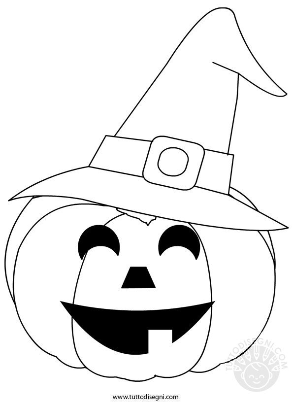disegni halloween zucca