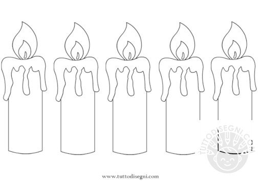 candele corona santa lucia