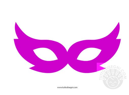 maschera carnevale bambina