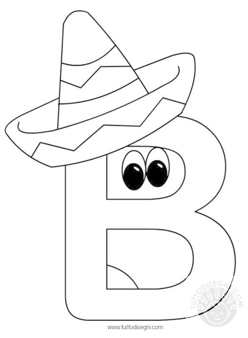 lettera b alfabeto