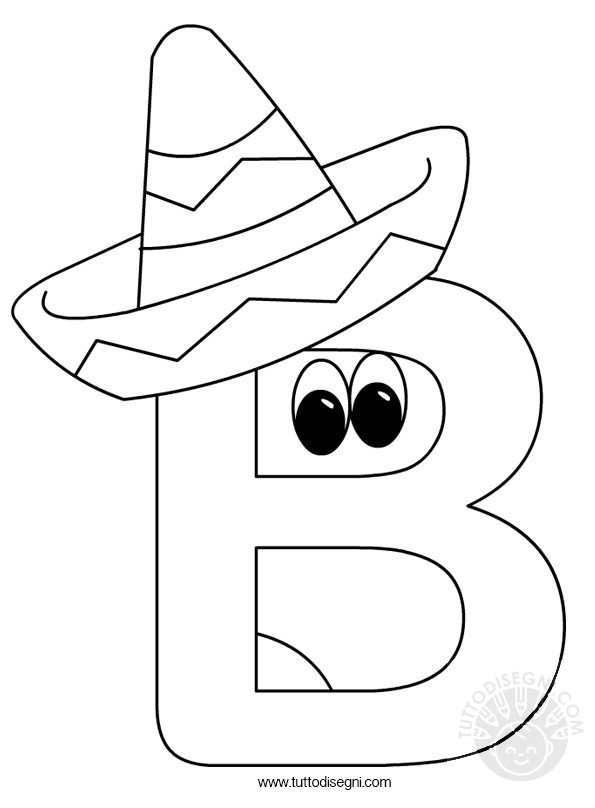 lettera b alfabeto