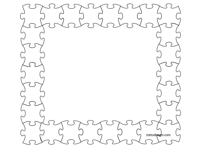 puzzle cornicette