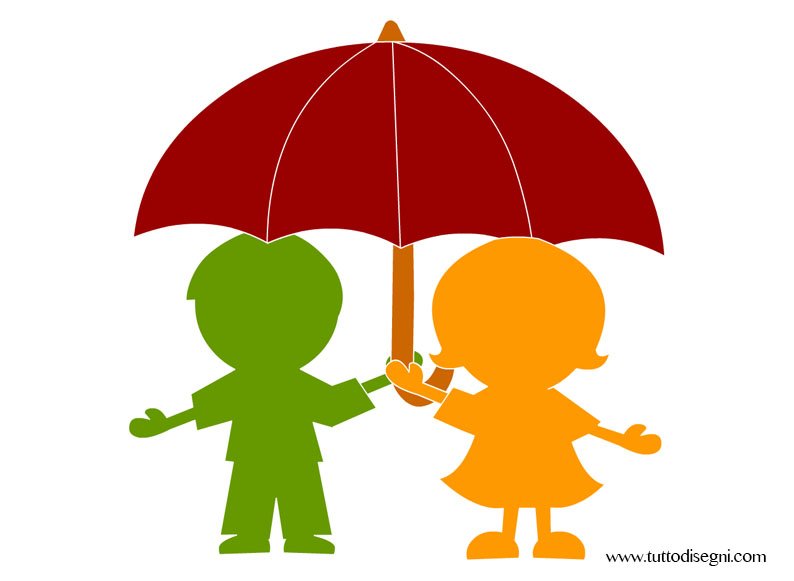bambini ombrello