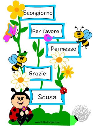 Parole magiche a colori