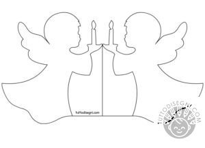 Biglietto Di Natale Religioso Con Angelo | Regal Publishing | Formato Aperto 20,3 X 15,2 Cm | Prodotto Nel Regno Unito - 2