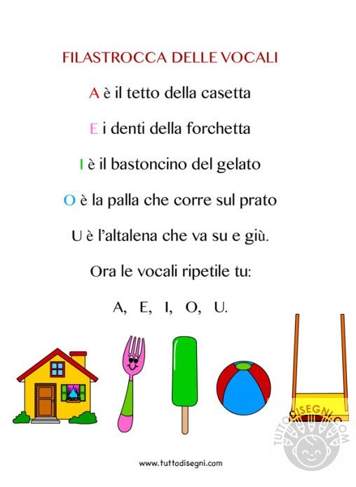 filastrocca vocali2