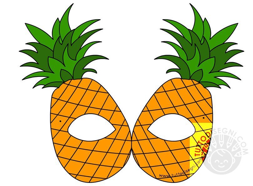 maschera frutta ananas