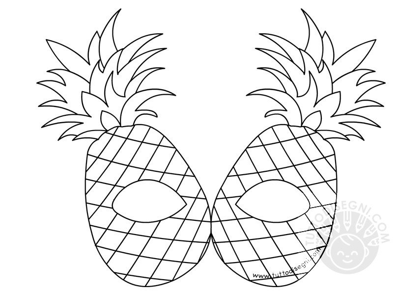 maschere frutta ananas2