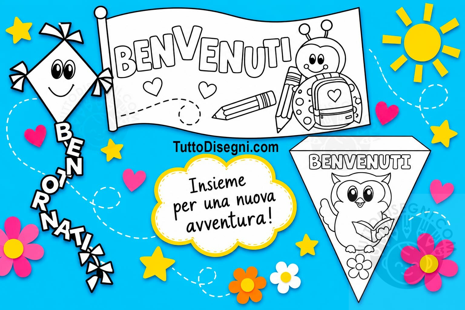addobbi accoglienza scuola