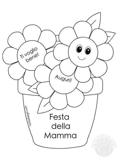vaso fiori festa mamma
